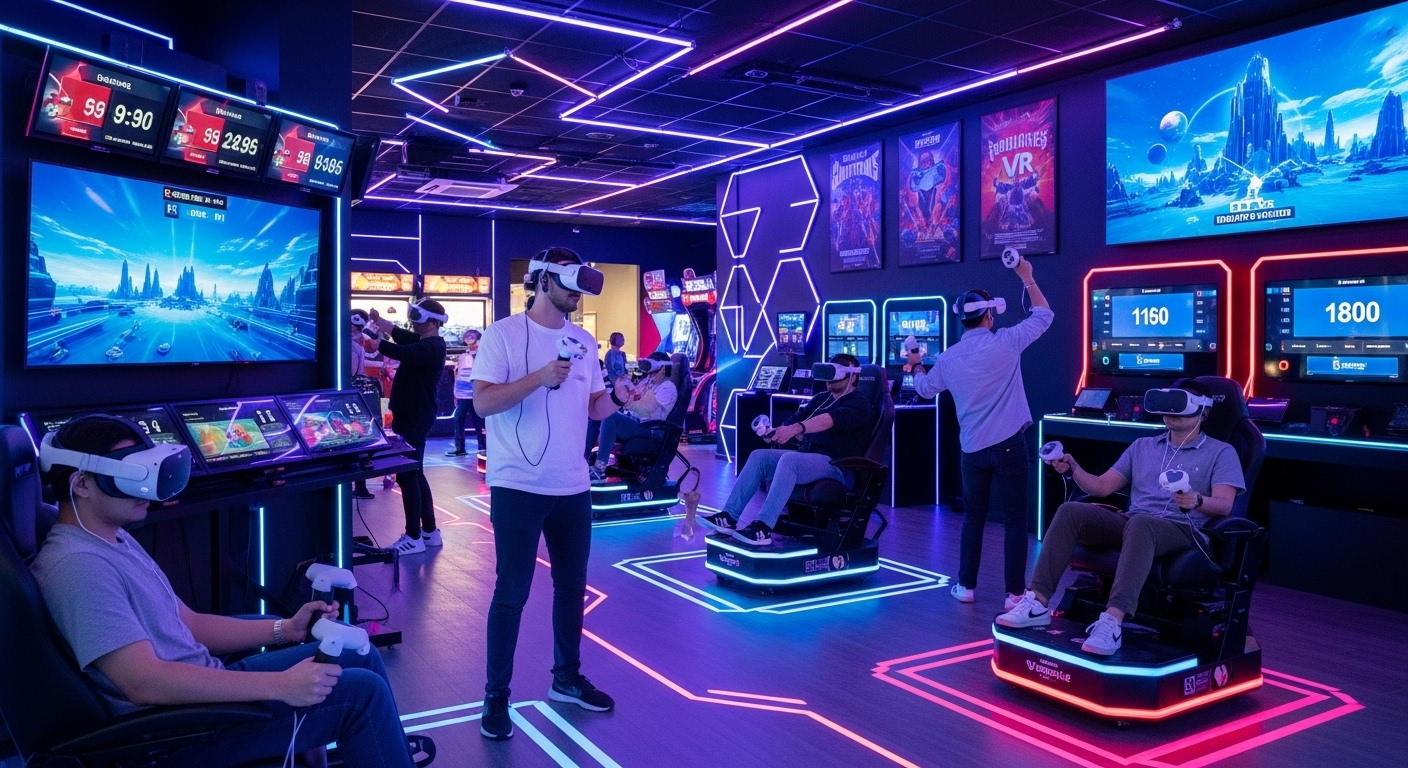 The Rise of Virtual Reality Arcades
